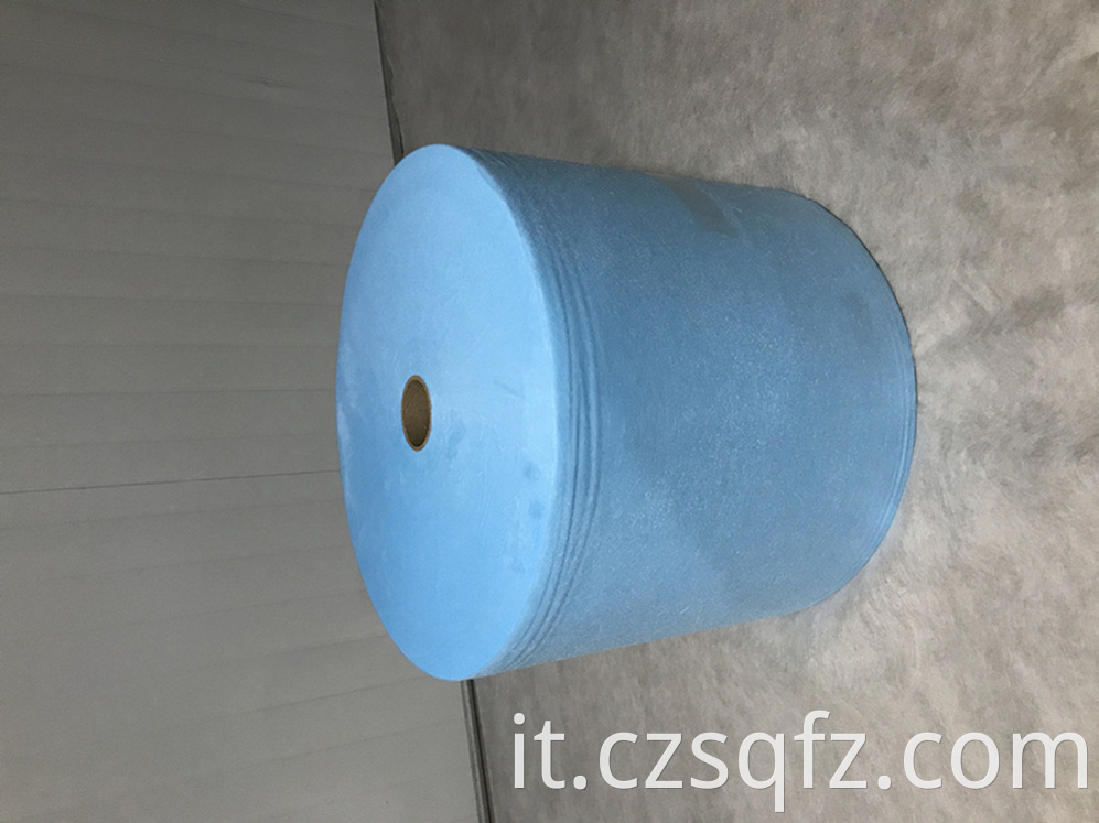 Disposable sleeve non-woven fabric